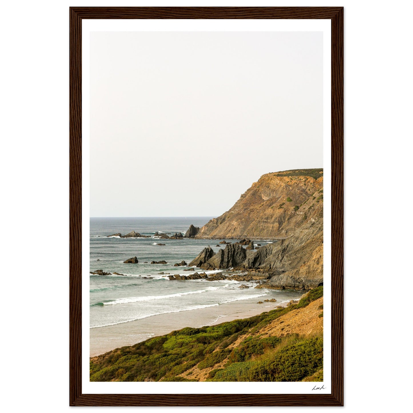 Ponta Ruiva PT - Premium Matte Paper Wooden Framed Poster