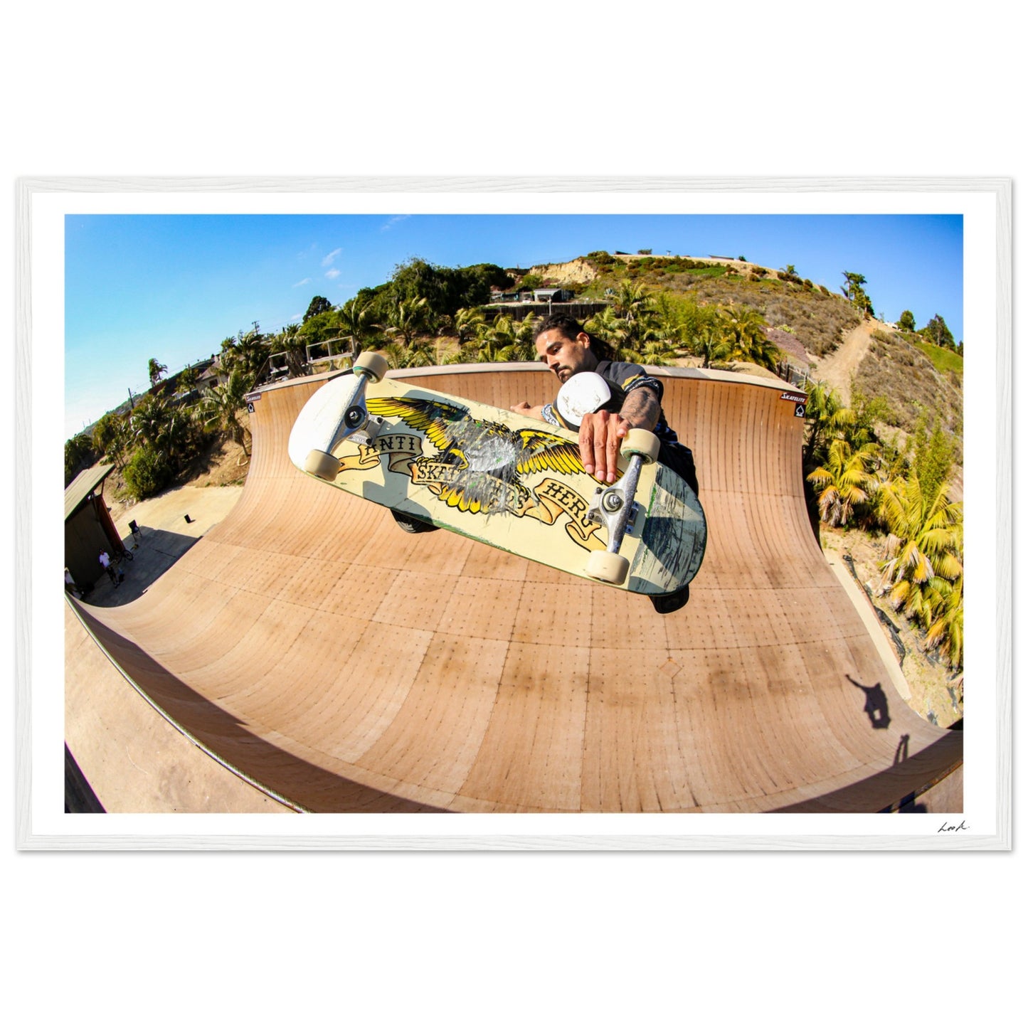 Front Side Air - Premium Matte Paper Wooden Framed Poster