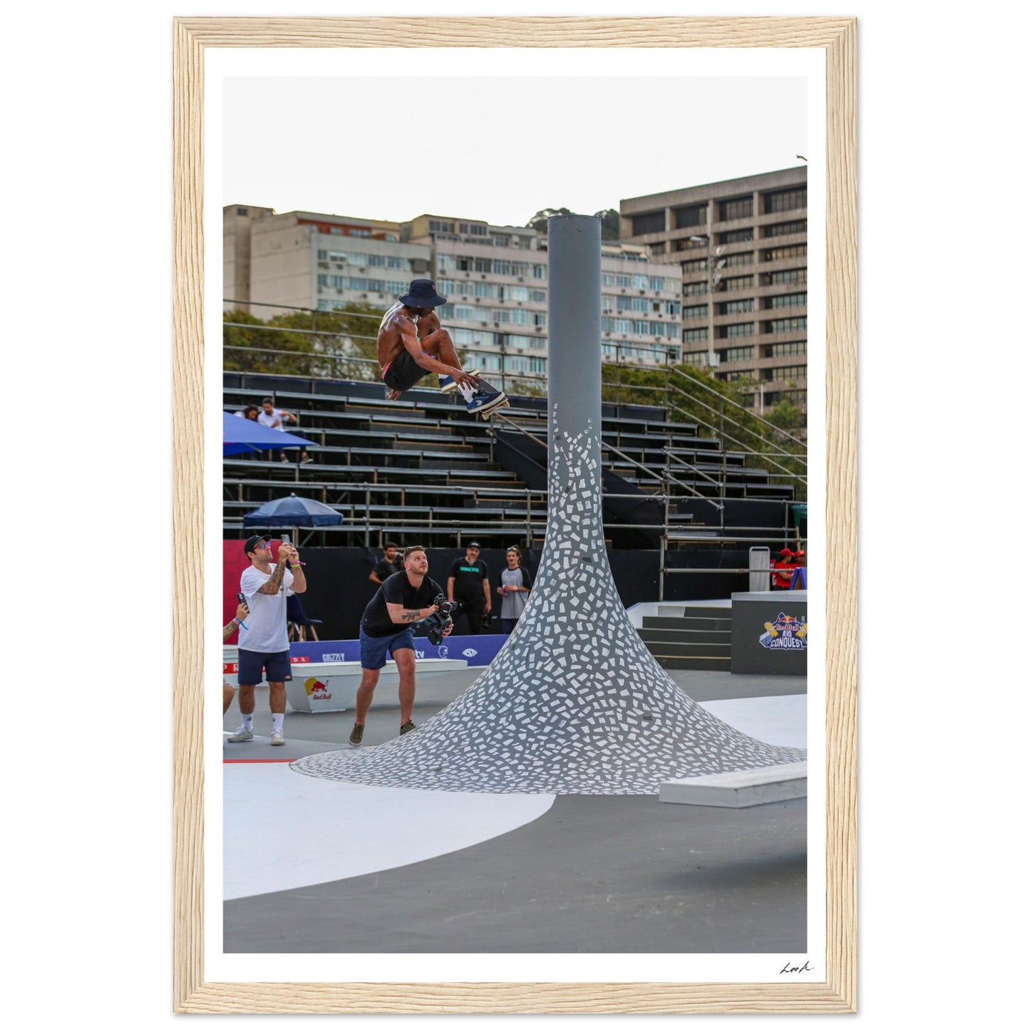 Rio Conquest - Premium Matte Paper Wooden Framed Poster
