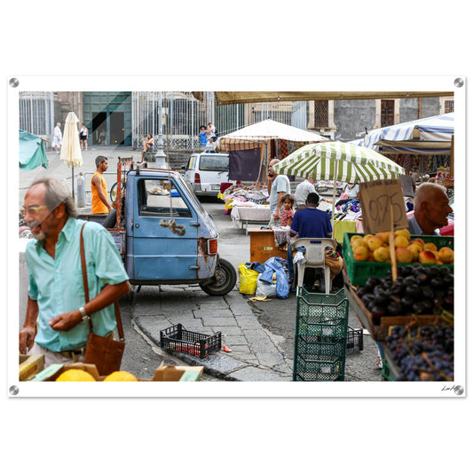 Street of Catania 2 - Acrylic Print