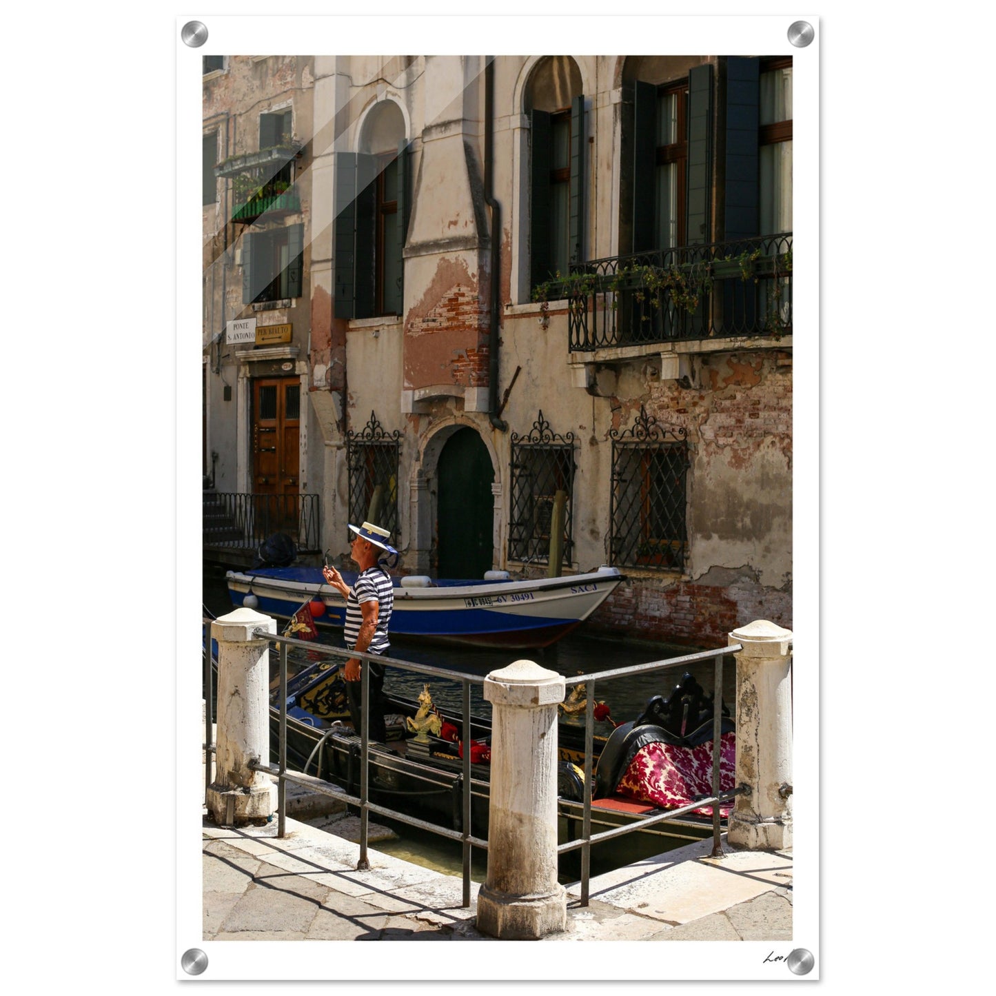 Street of Venice 7 - Acrylic Print