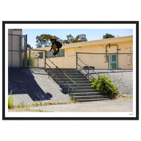 Melon Grab - Premium Matte Paper Wooden Framed Poster