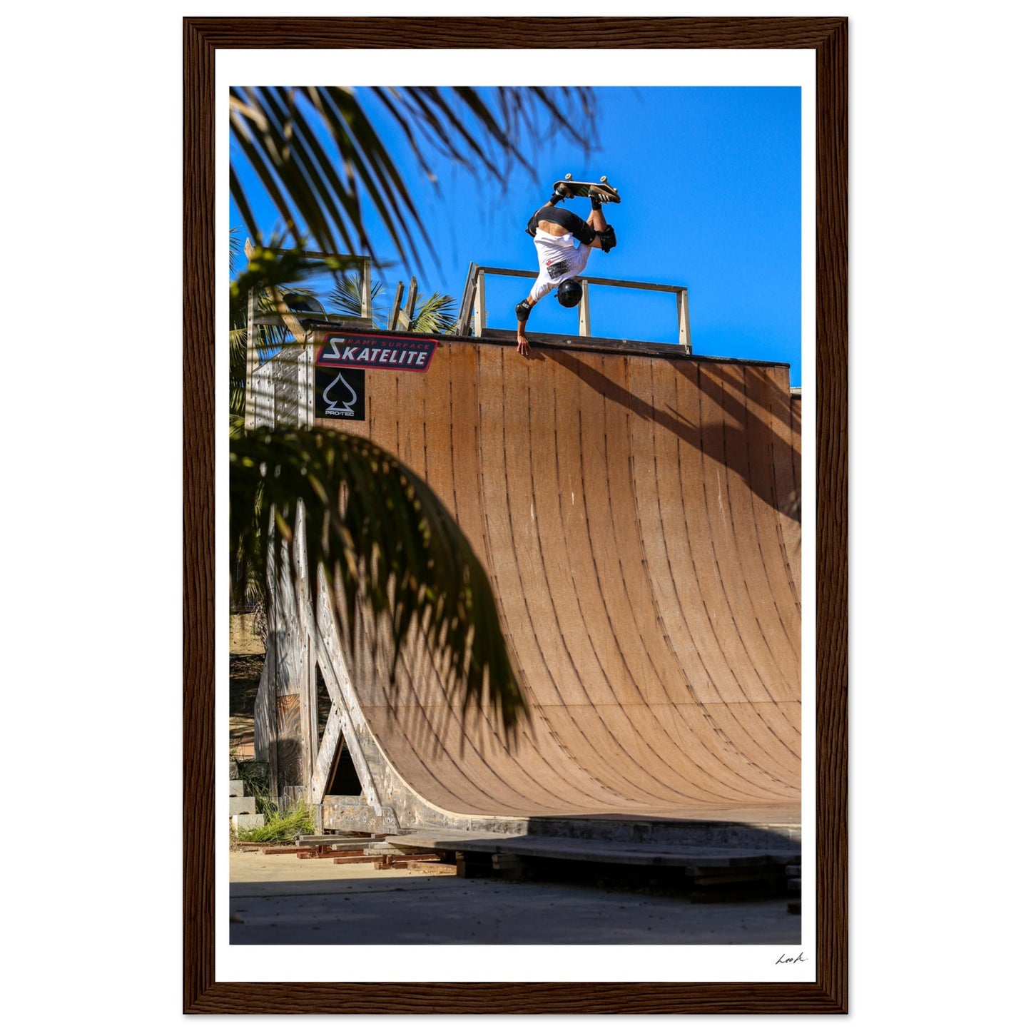 Eggplatnt - Premium Matte Paper Wooden Framed Poster