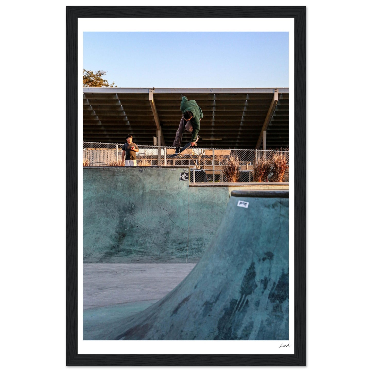 Indy Grab - Premium Matte Paper Wooden Framed Poster