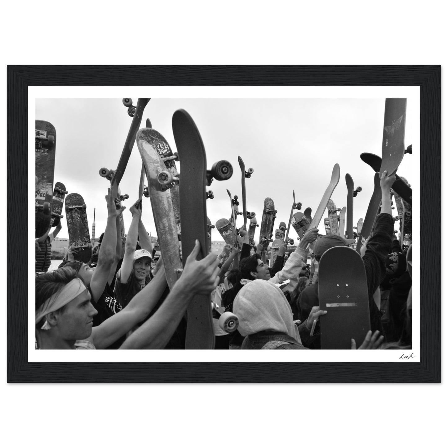 Together - Premium Matte Paper Wooden Framed Poster