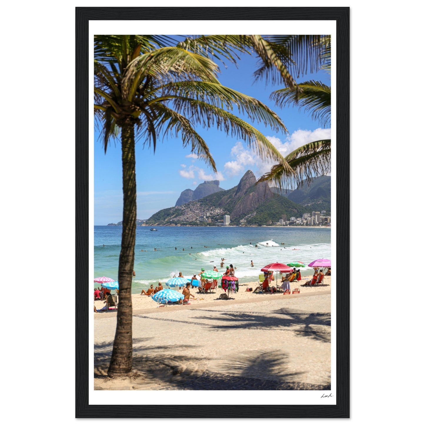 Dois Irmaos 2 - Premium Matte Paper Wooden Framed Poster