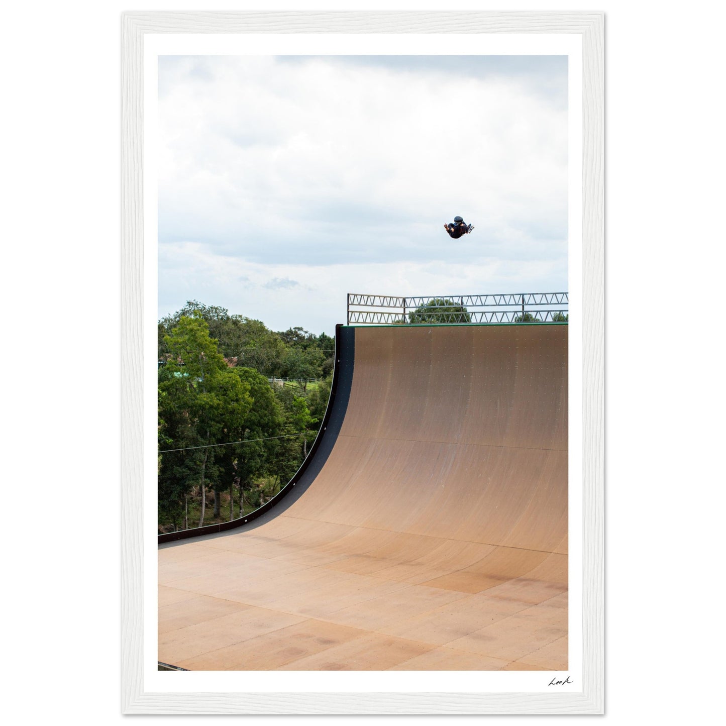 540 Mega - Premium Matte Paper Wooden Framed Poster