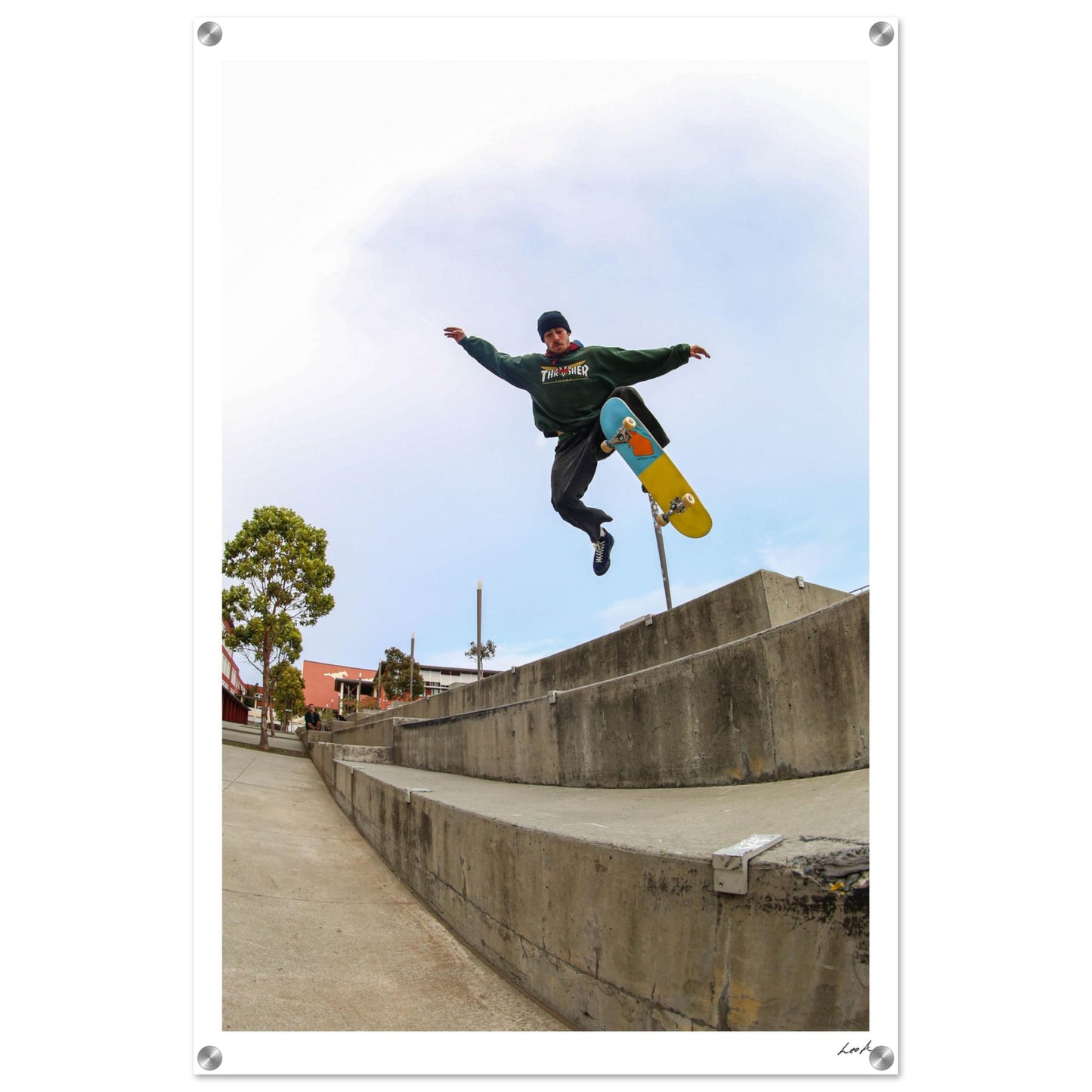 Brody Petulla No Comply Abraham Lincoln High School - Acrylic Print