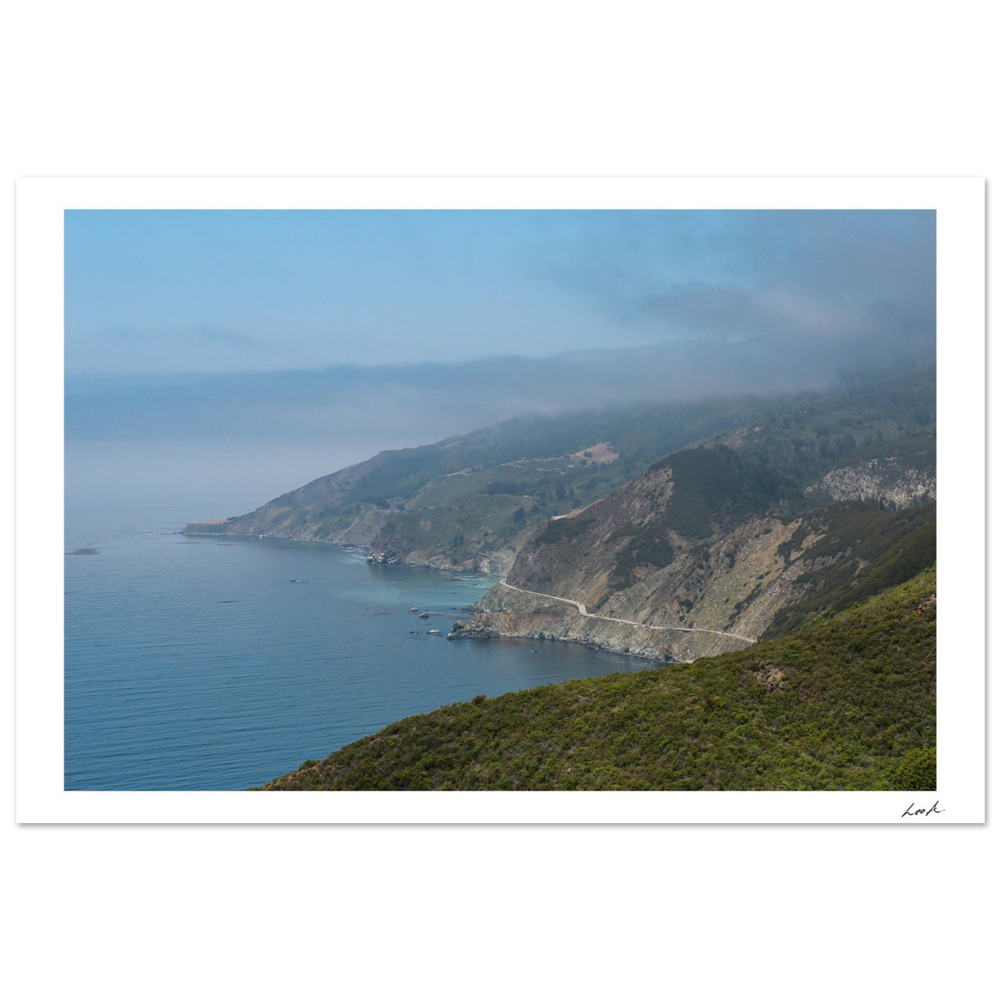 Big Sur Landscape - Aluminum Print