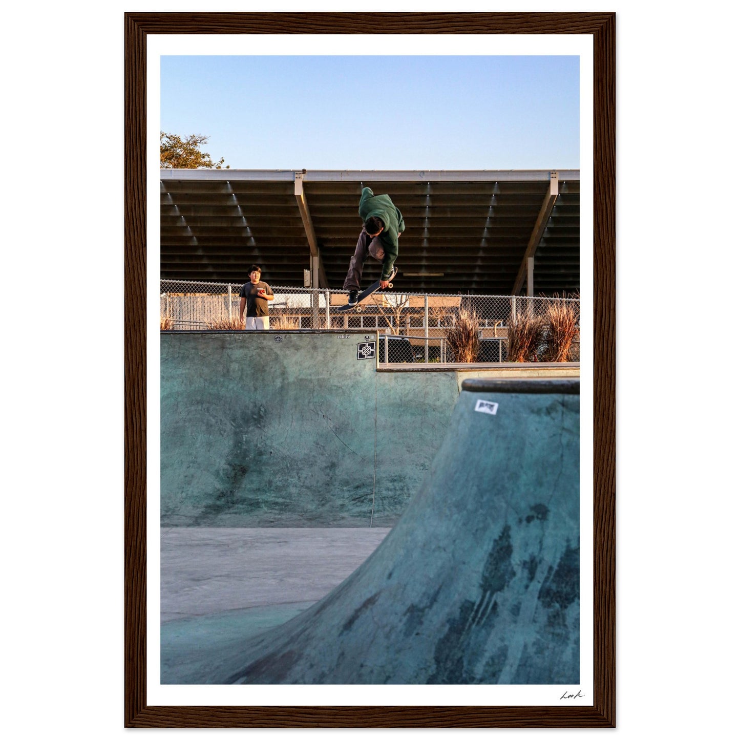 Indy Grab - Premium Matte Paper Wooden Framed Poster