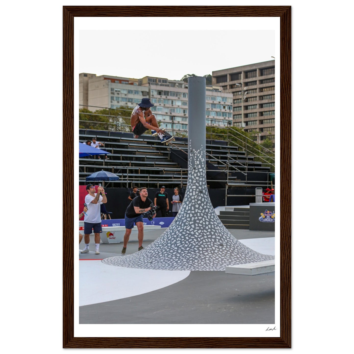 Rio Conquest - Premium Matte Paper Wooden Framed Poster
