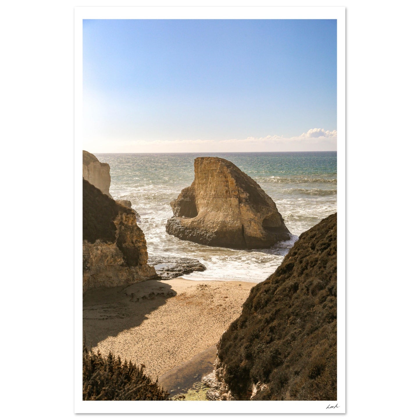 Daven Port Sharkfin - Aluminum Print