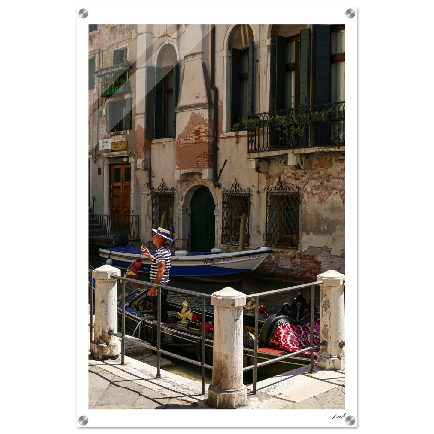 Street of Venice 7 - Acrylic Print