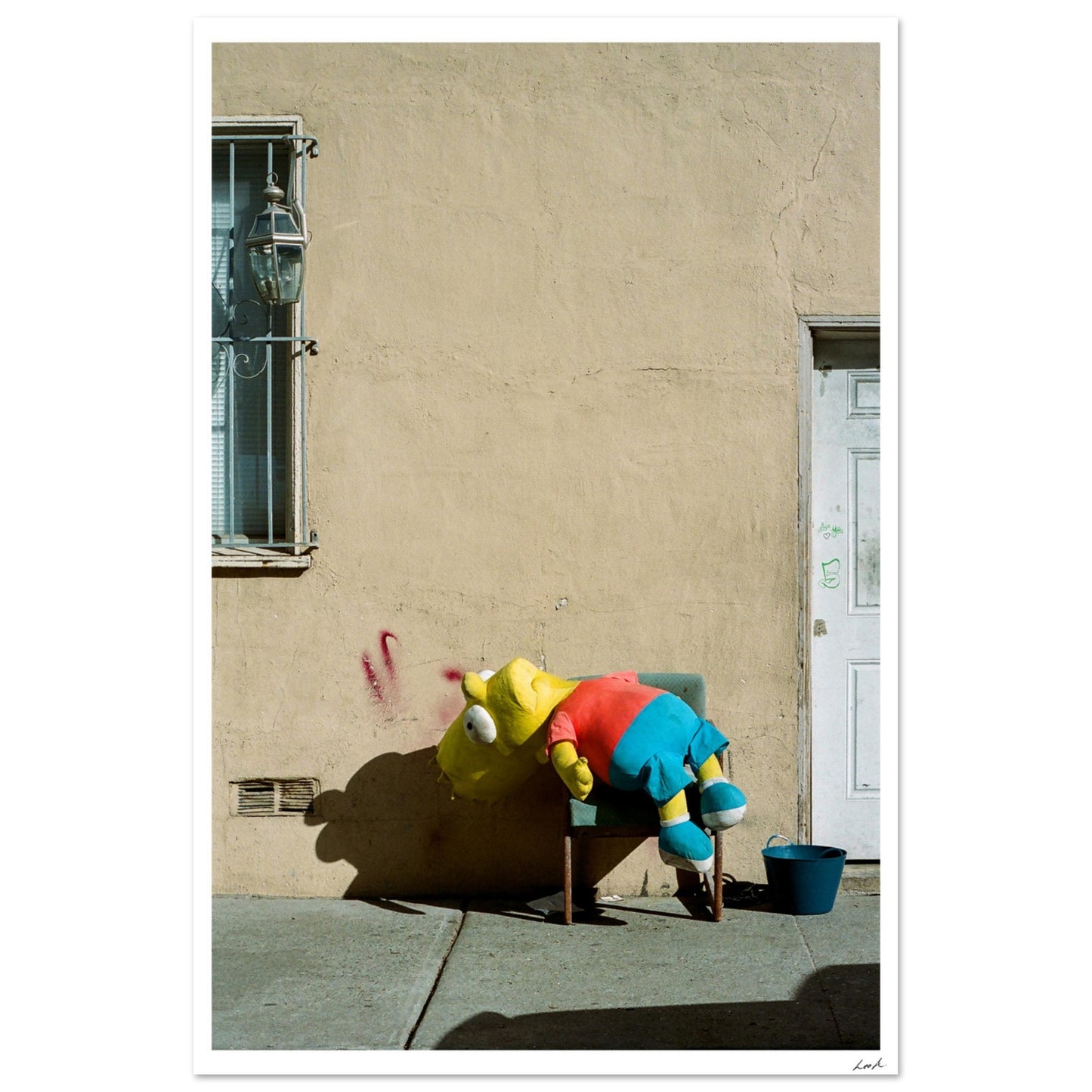 Bart Simpson Dead - Premium Semi-Glossy Paper Poster