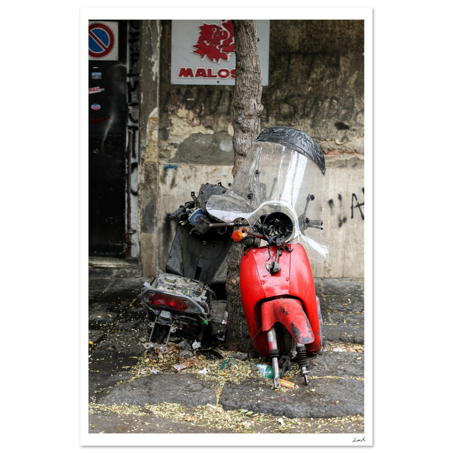 Street of Catania - Classic Matte Paper Poster