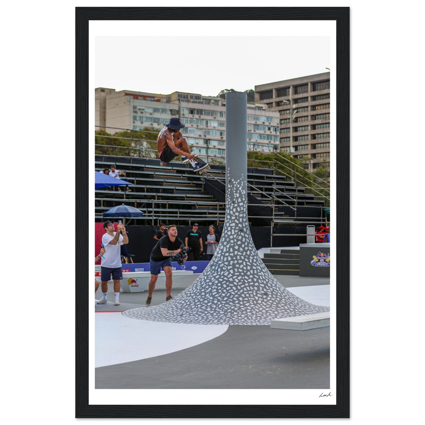 Rio Conquest - Premium Matte Paper Wooden Framed Poster