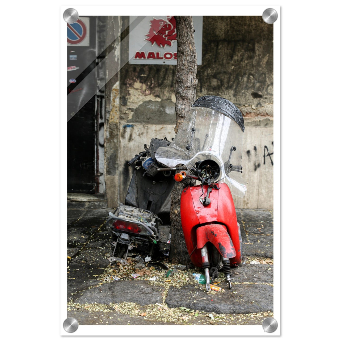 Street of Catania - Acrylic Print