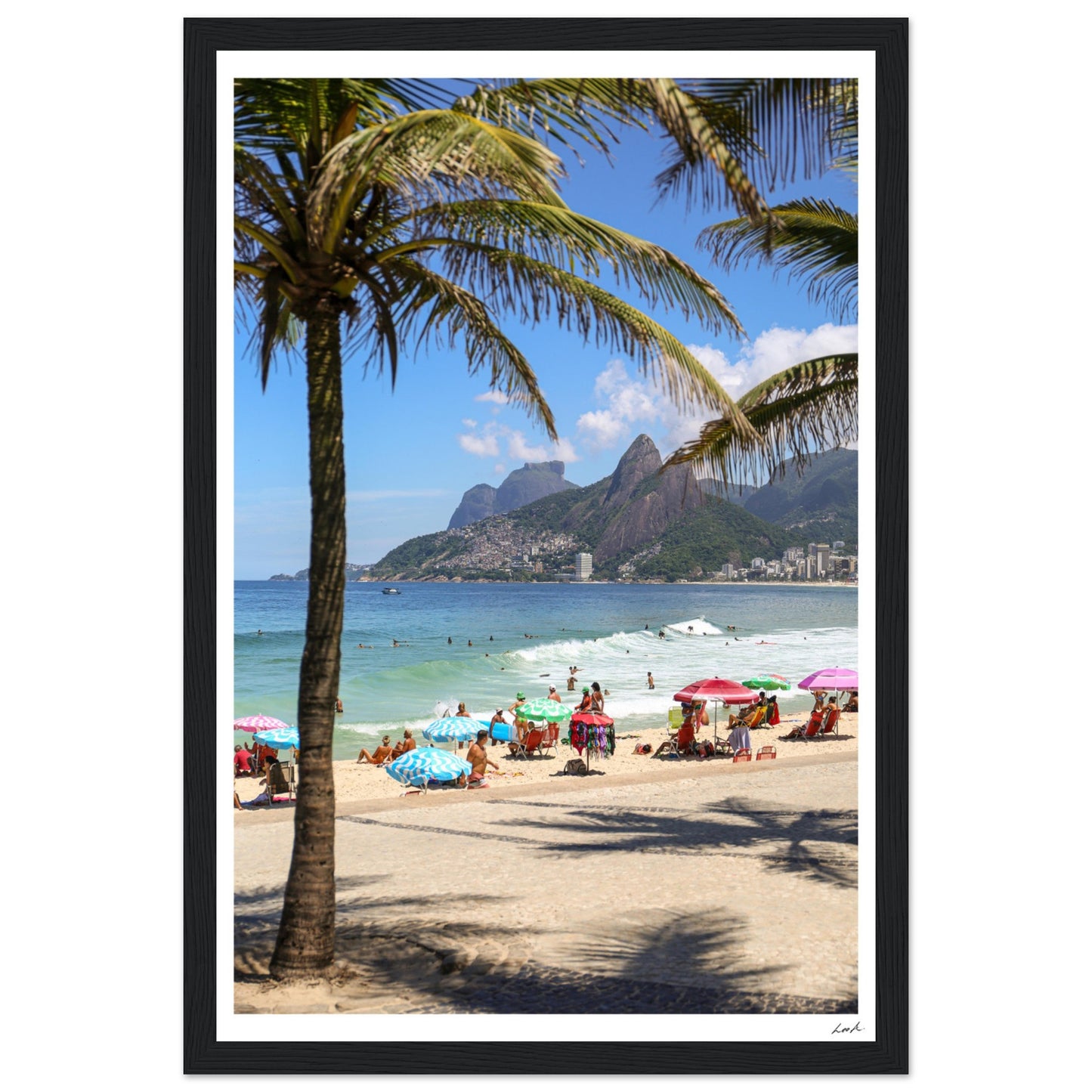 Dois Irmaos 2 - Premium Matte Paper Wooden Framed Poster