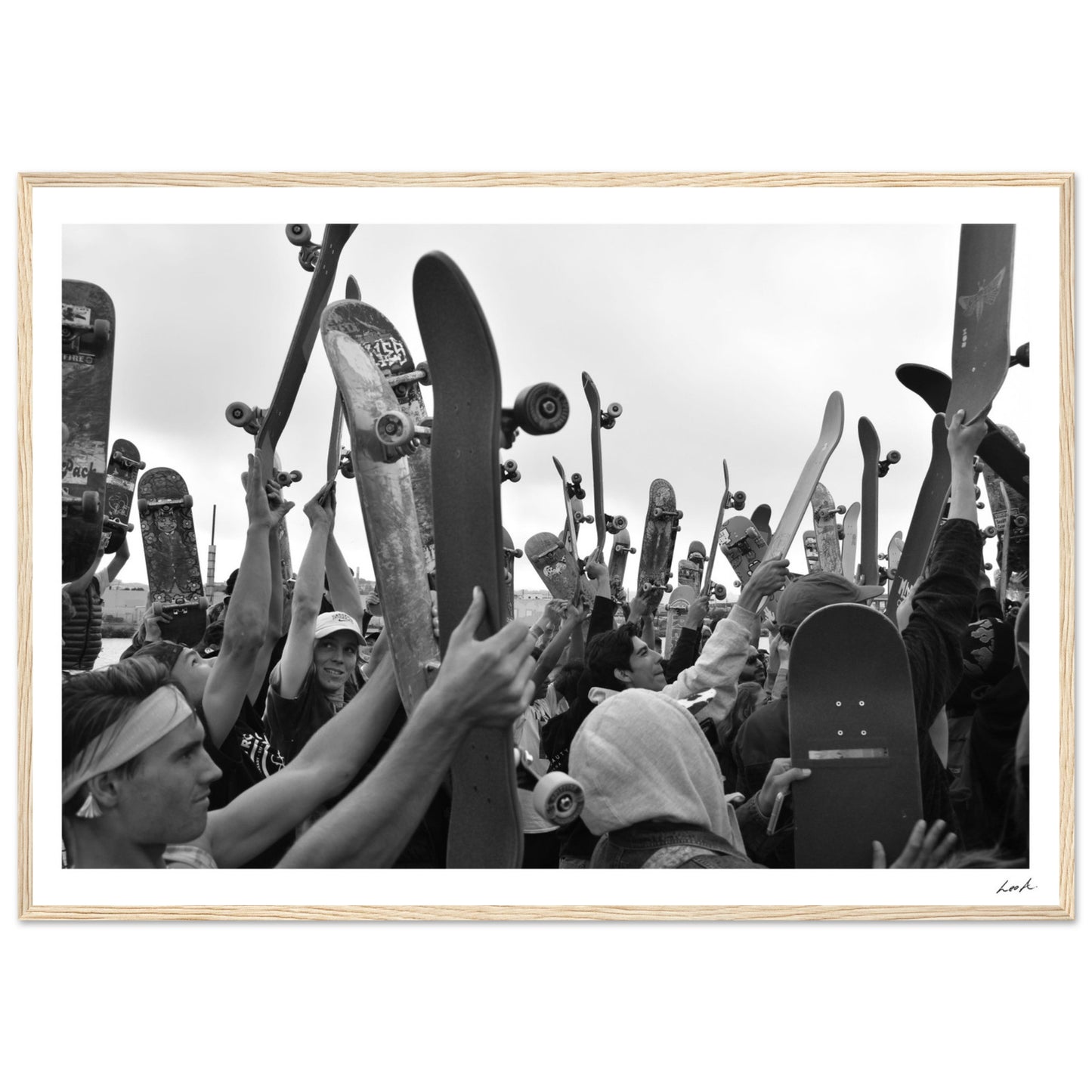 Together - Premium Matte Paper Wooden Framed Poster