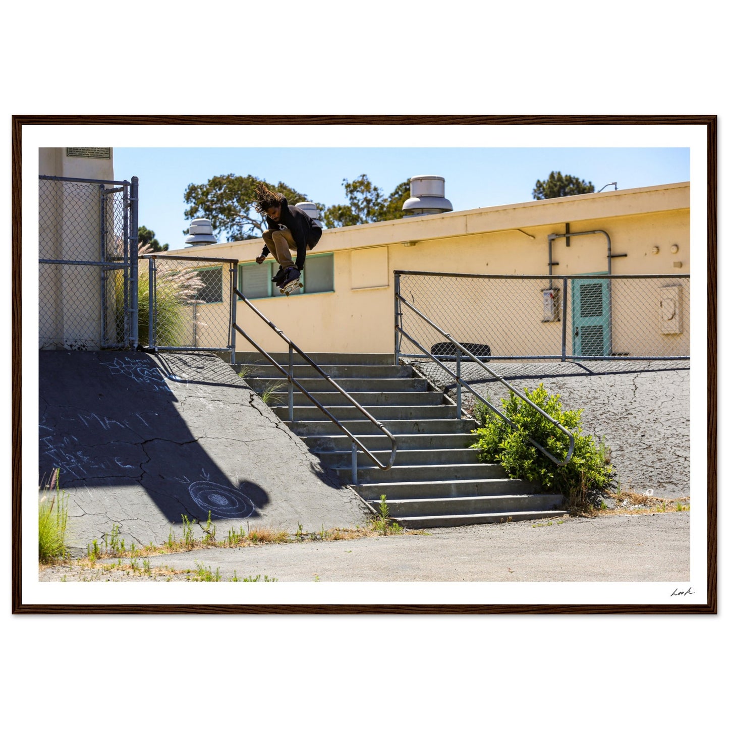 Melon Grab - Premium Matte Paper Wooden Framed Poster