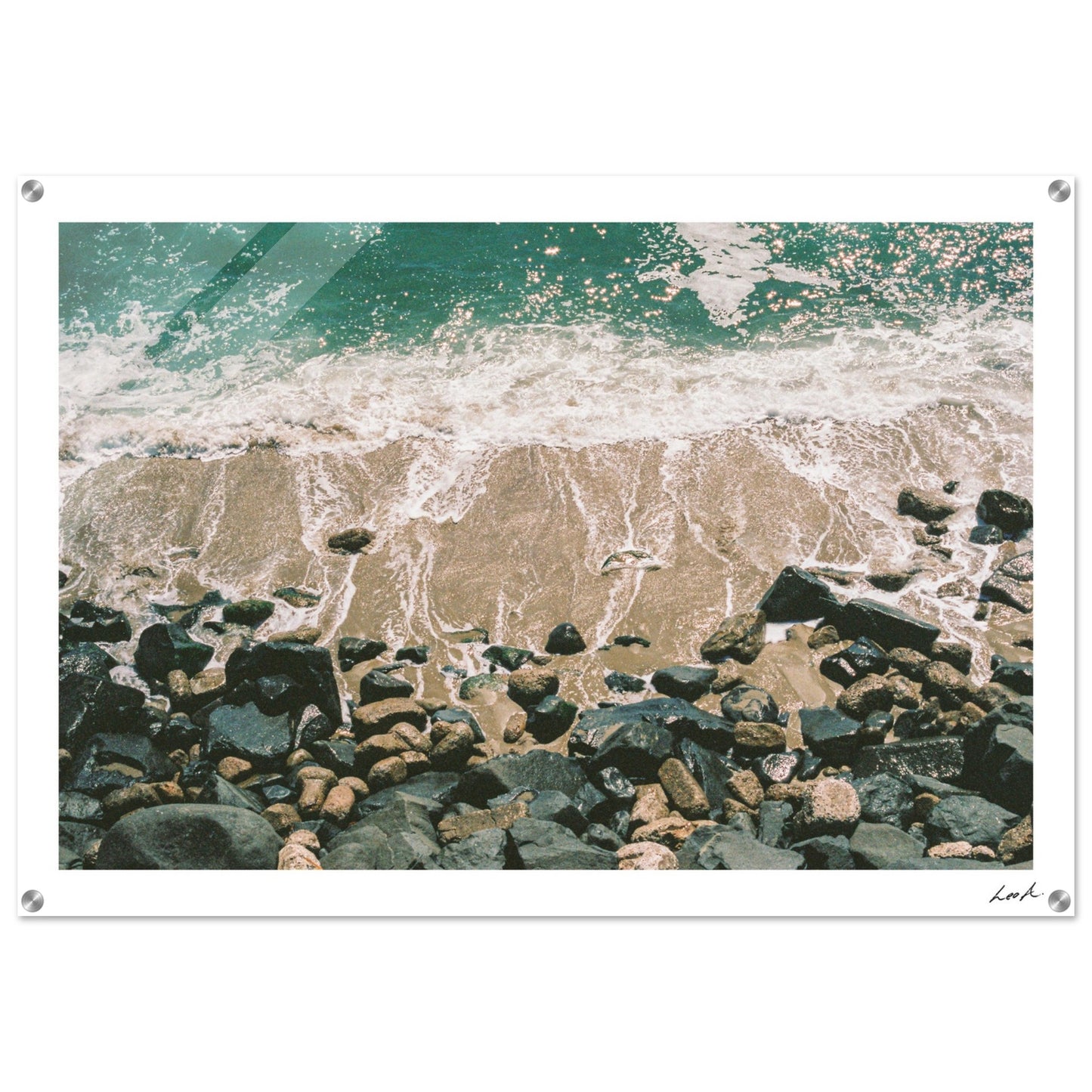 Sunset Cliff - Acrylic Print
