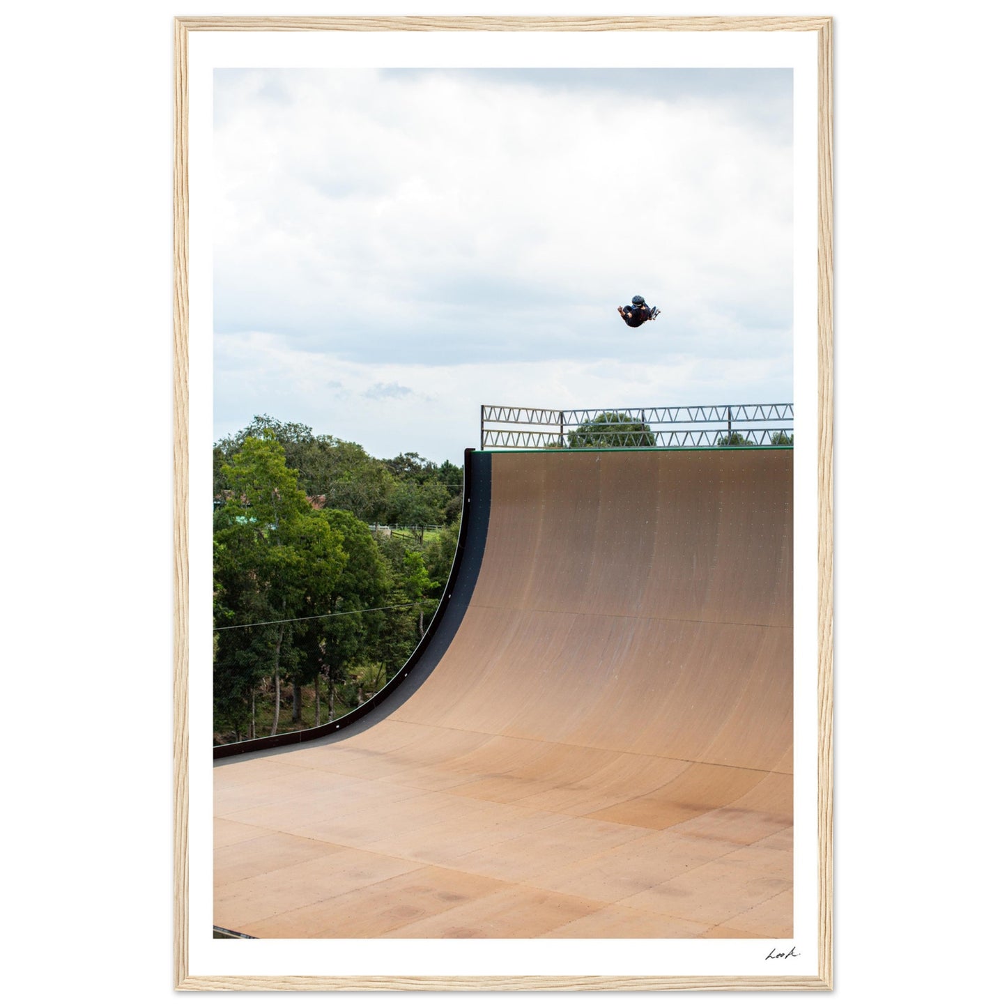 540 Mega - Premium Matte Paper Wooden Framed Poster