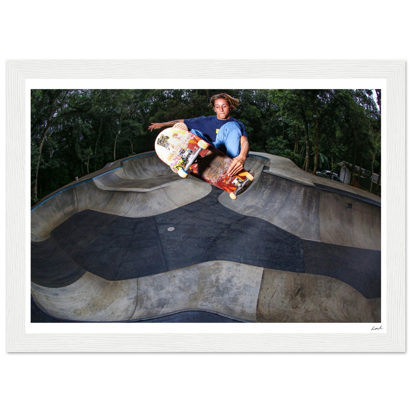Alley Nosebone - Premium Matte Paper Wooden Framed Poster