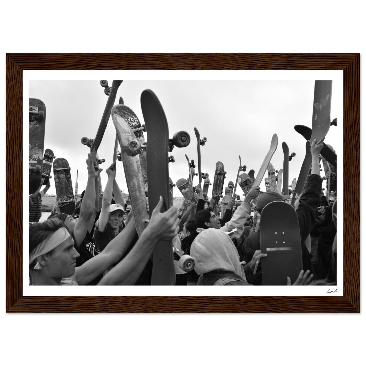 Together - Premium Matte Paper Wooden Framed Poster