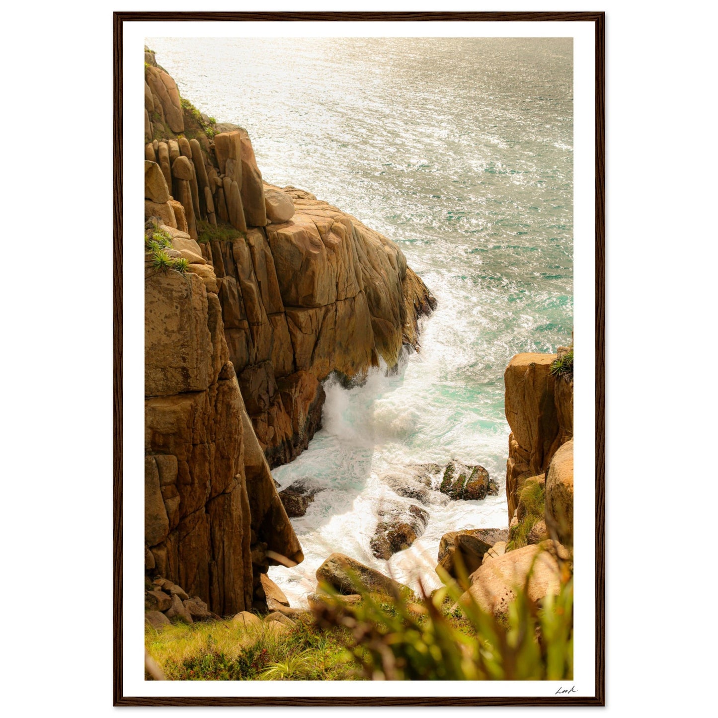Valley Rosa Norte - Premium Matte Paper Wooden Framed Poster
