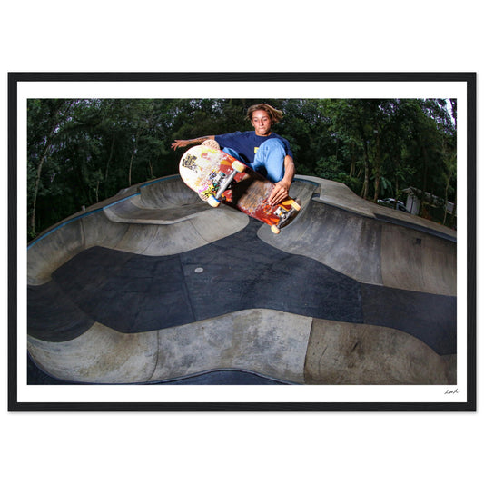 Alley Nosebone - Premium Matte Paper Wooden Framed Poster