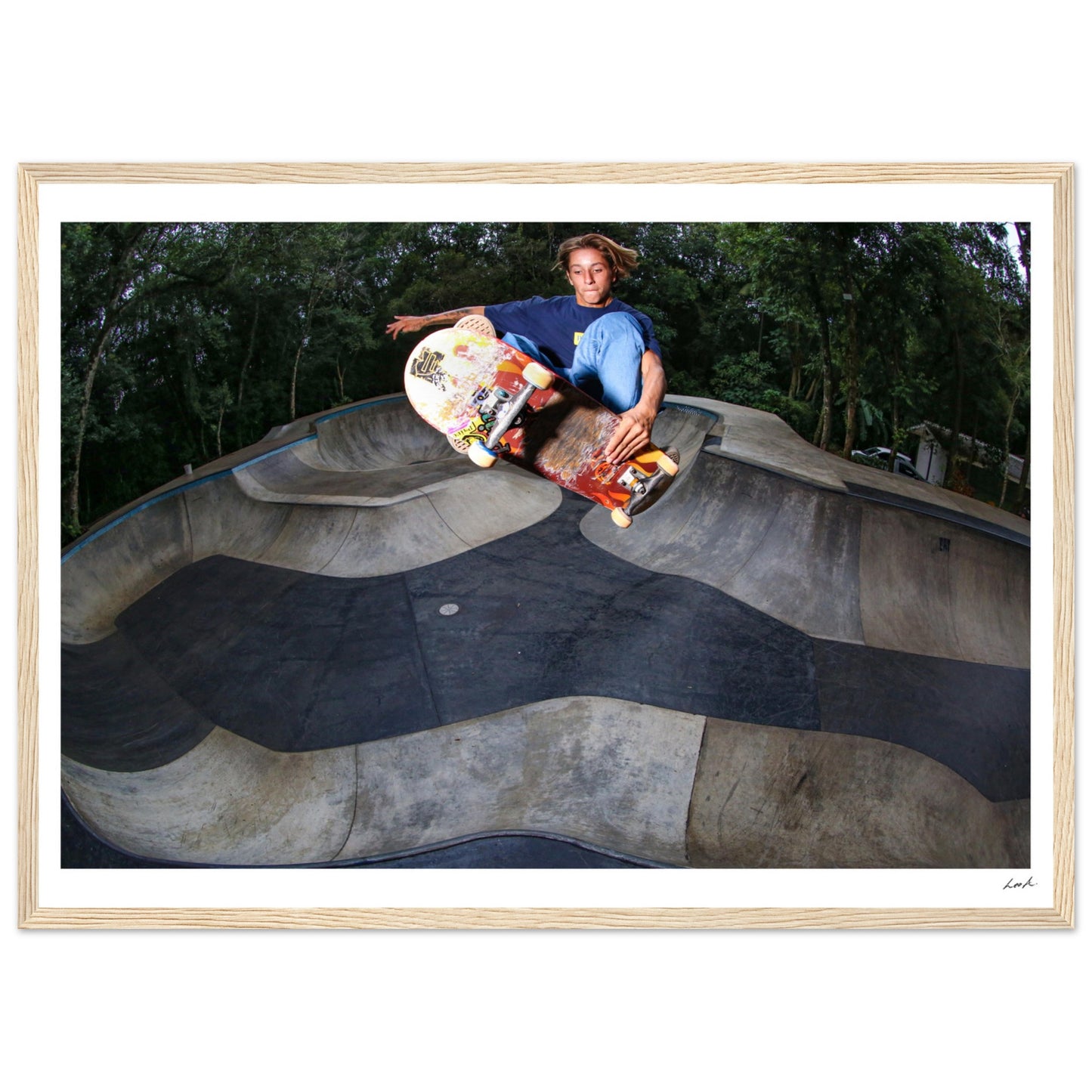 Alley Nosebone - Premium Matte Paper Wooden Framed Poster