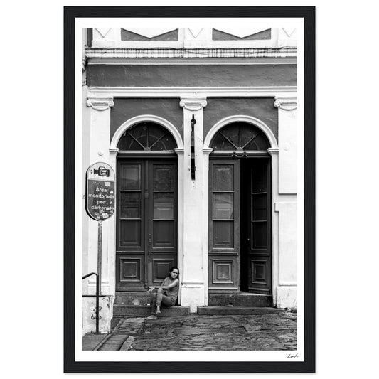 Premium Matte Paper Wooden Framed Poster