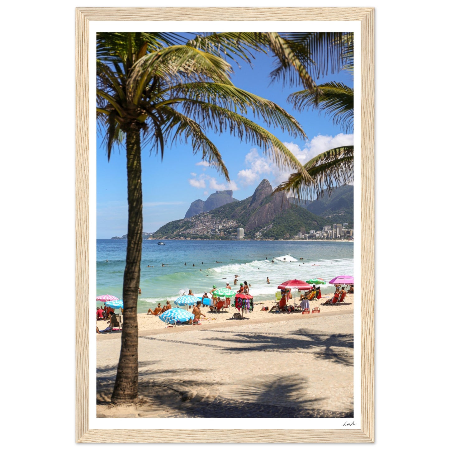 Dois Irmaos 2 - Premium Matte Paper Wooden Framed Poster