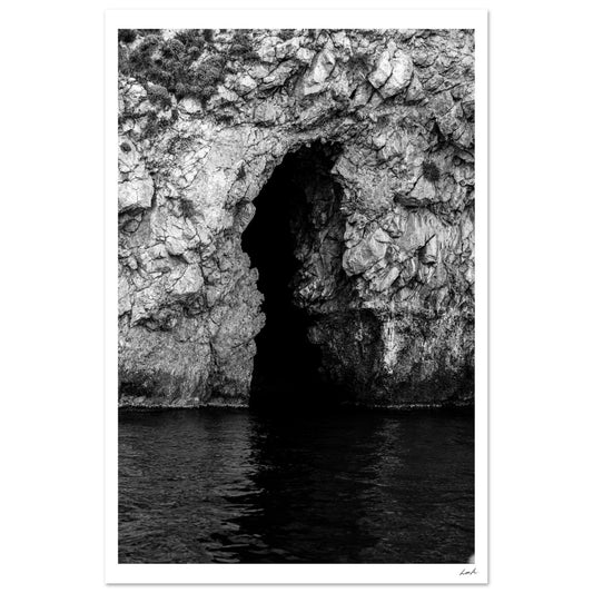 Taormina Cave - Premium Semi-Glossy Paper Poster