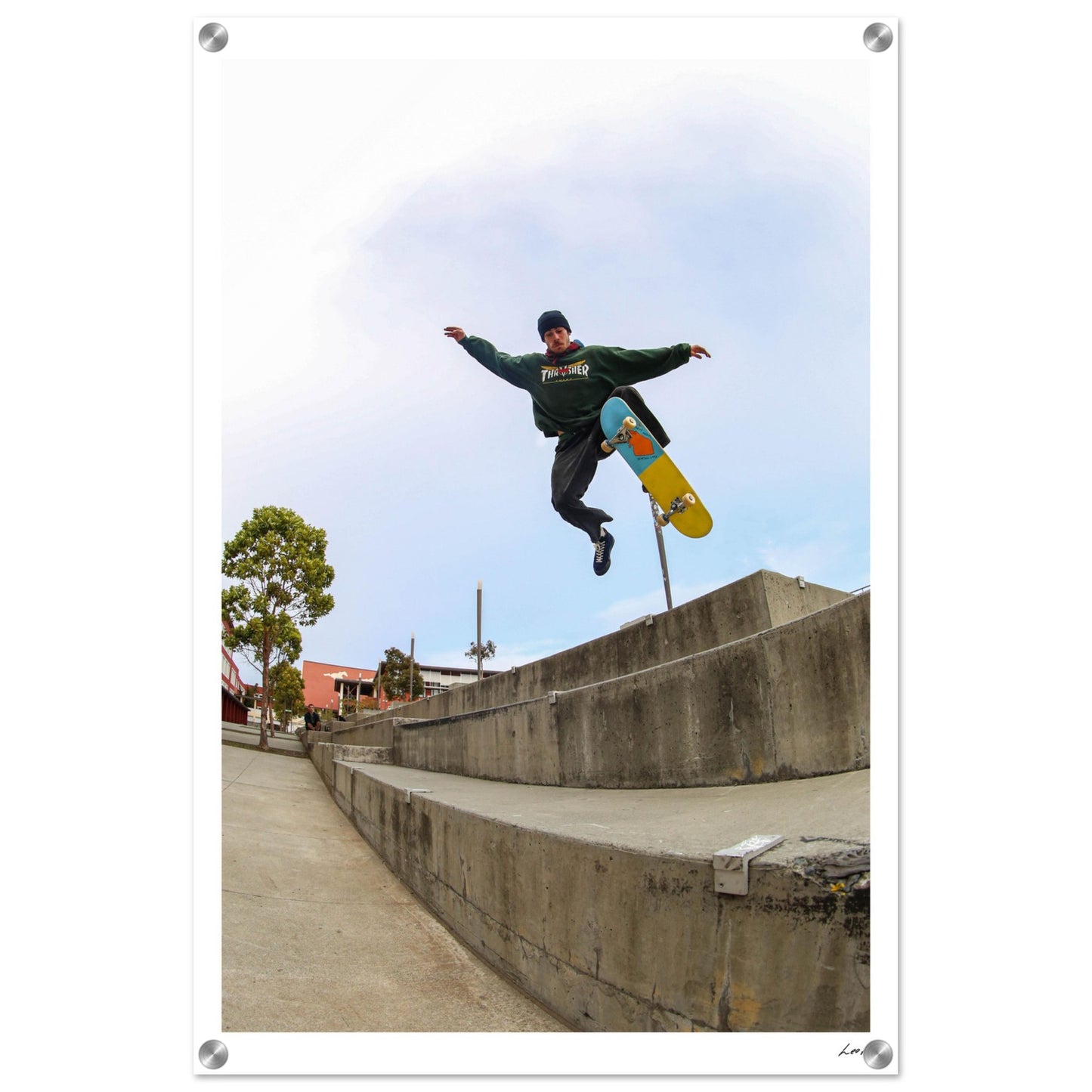 Brody Petulla No Comply Abraham Lincoln High School - Acrylic Print