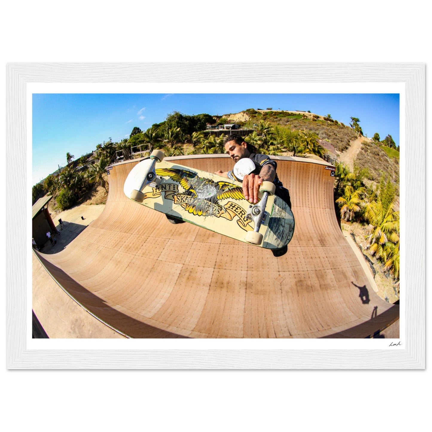Front Side Air - Premium Matte Paper Wooden Framed Poster