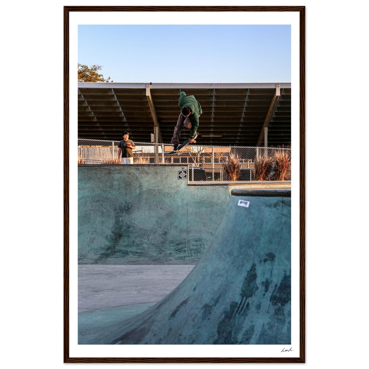 Indy Grab - Premium Matte Paper Wooden Framed Poster