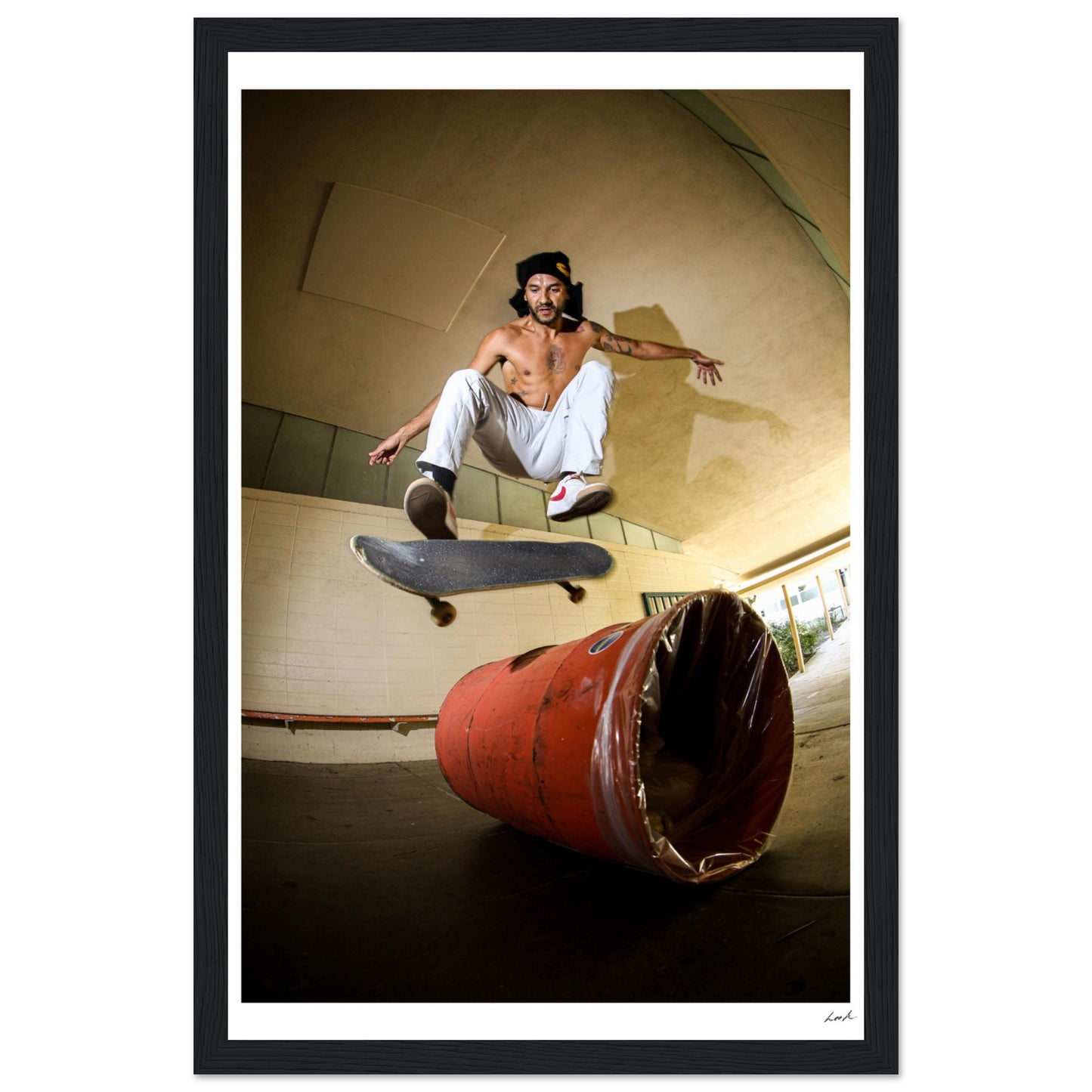 Kickflip 2 - Premium Matte Paper Wooden Framed Poster