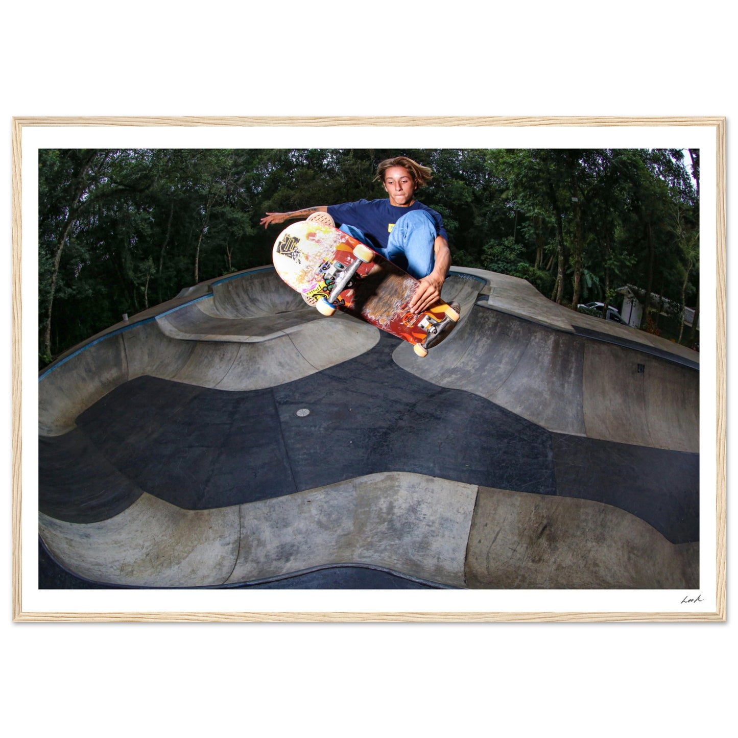 Alley Nosebone - Premium Matte Paper Wooden Framed Poster