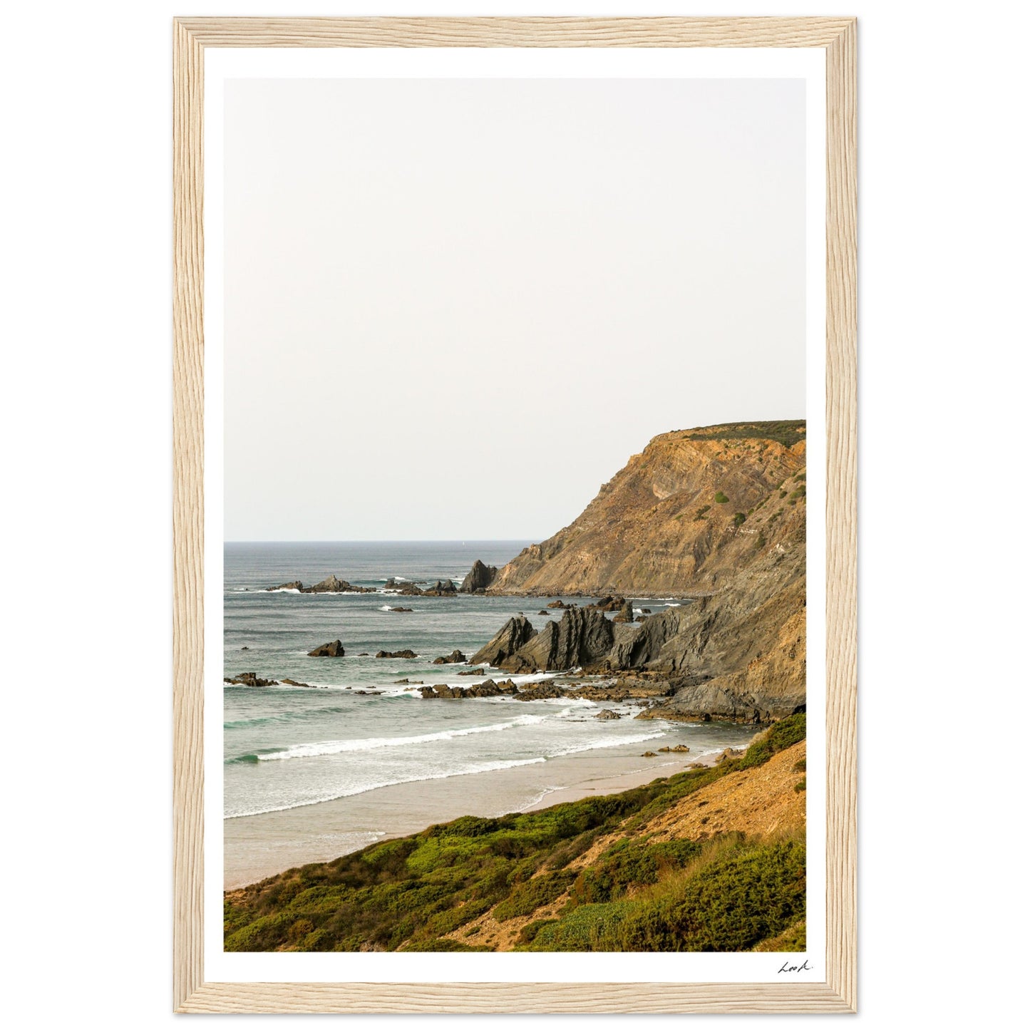 Ponta Ruiva PT - Premium Matte Paper Wooden Framed Poster
