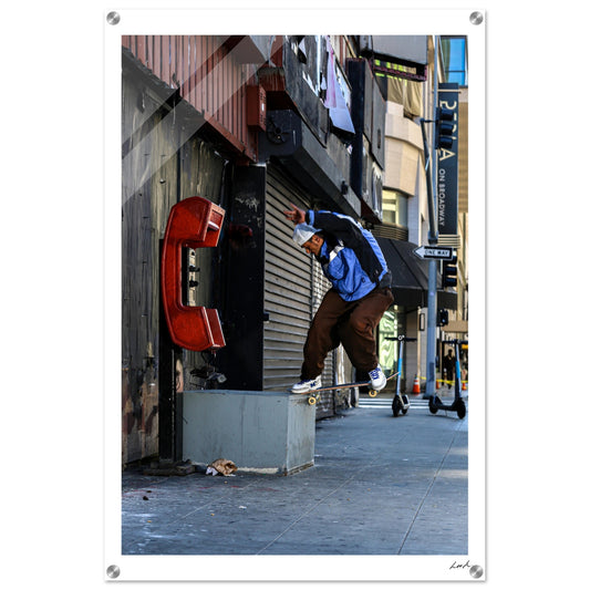 SS FS Nose Slide - Acrylic Print