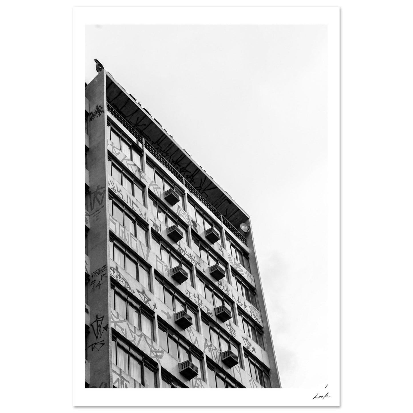 Street of CWB 3 - Aluminum Print