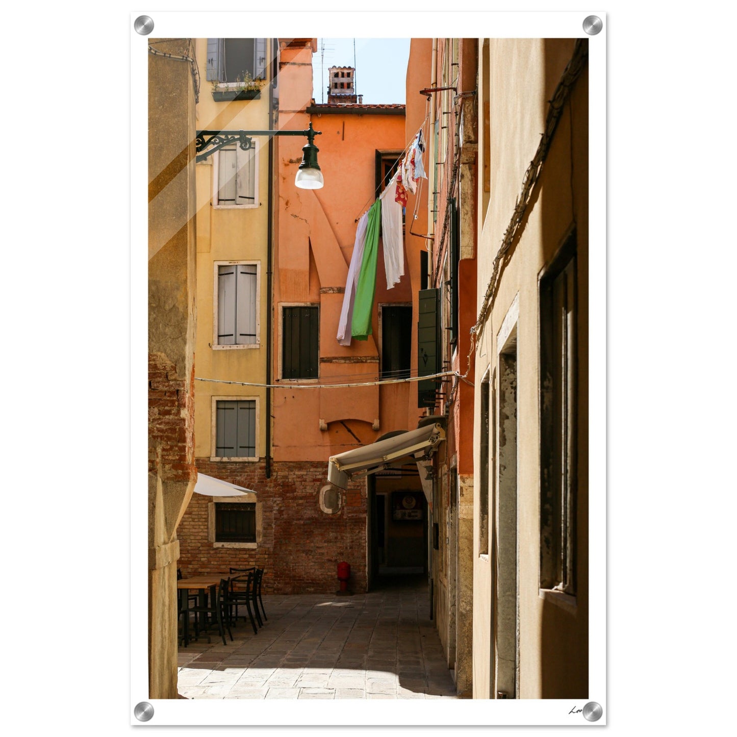 Street of Venice - Acrylic Print
