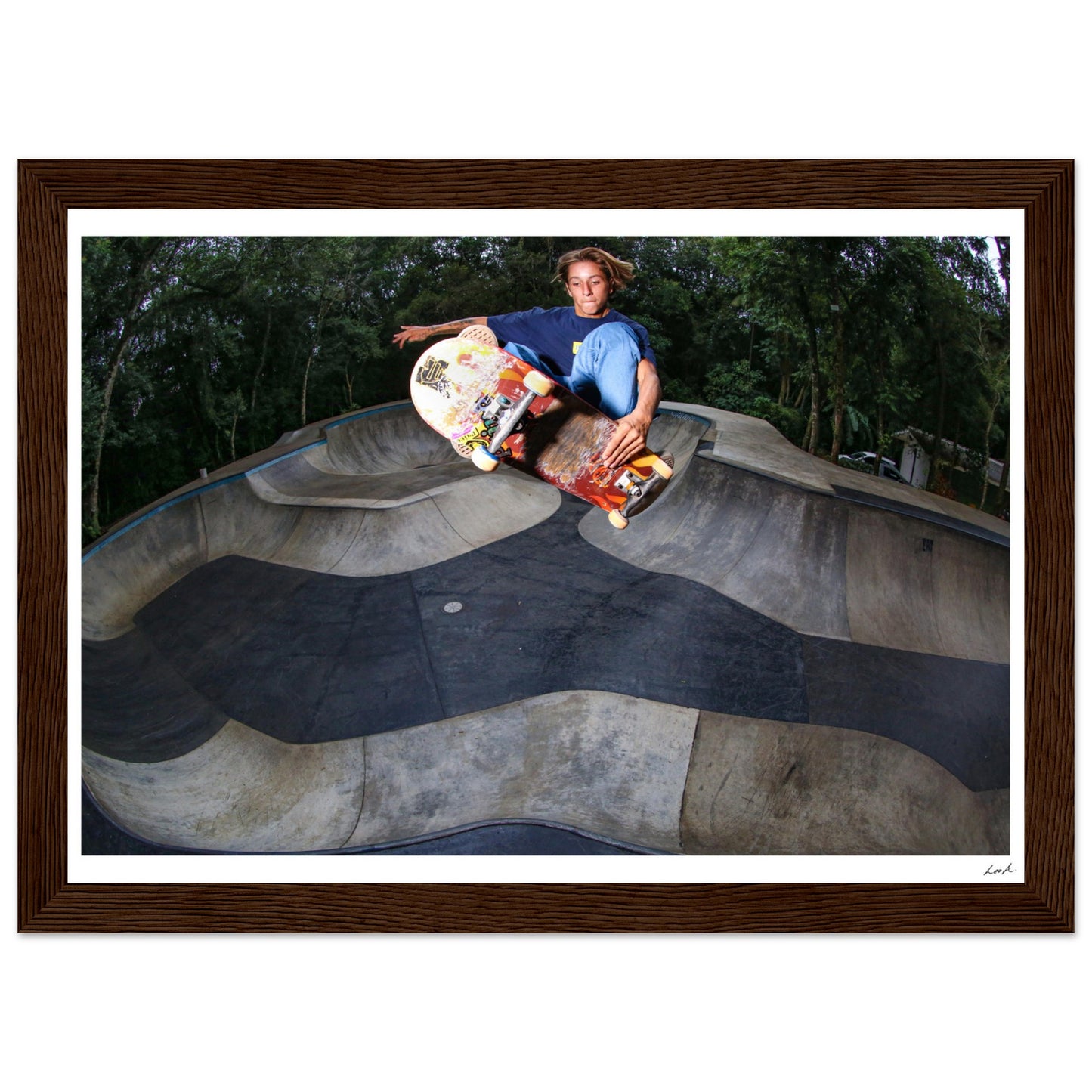 Alley Nosebone - Premium Matte Paper Wooden Framed Poster
