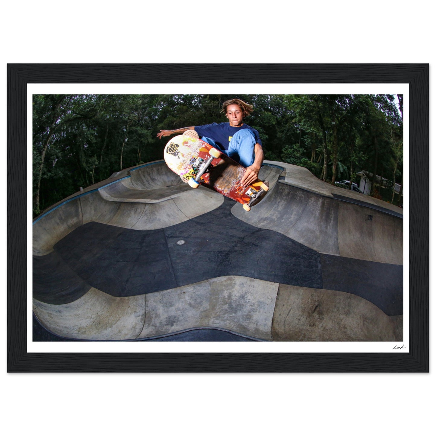 Alley Nosebone - Premium Matte Paper Wooden Framed Poster