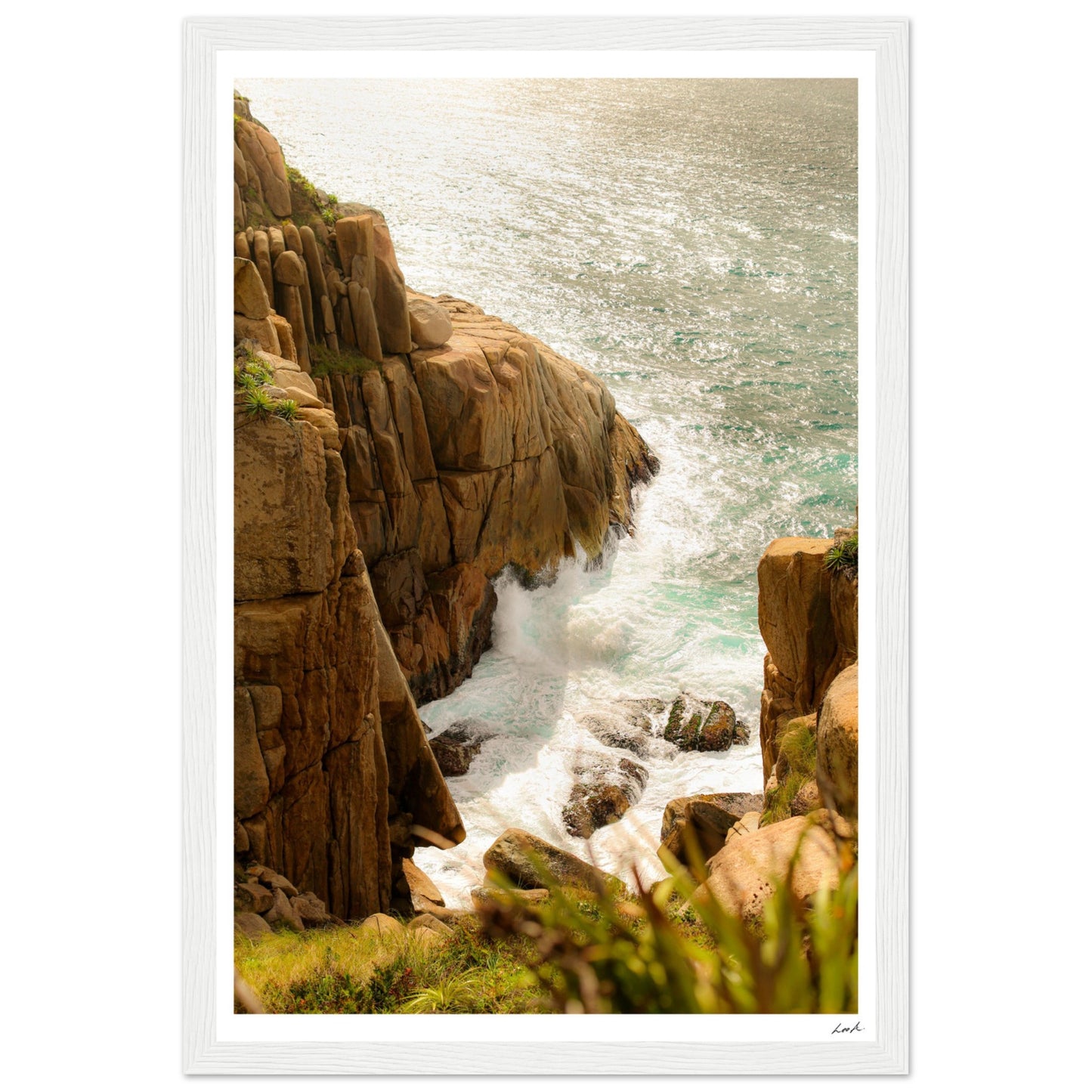 Valley Rosa Norte - Premium Matte Paper Wooden Framed Poster