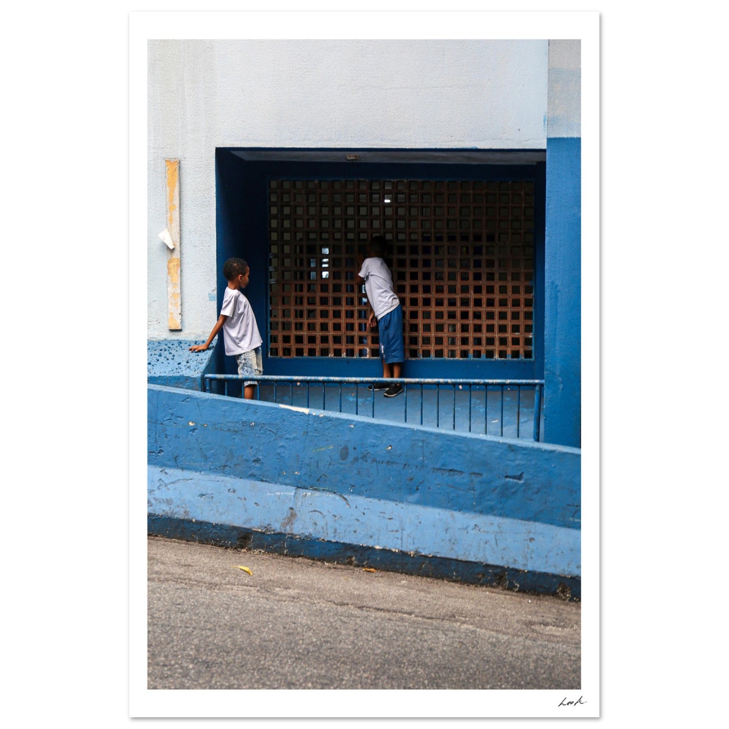 Street of RJ - Aluminum Print