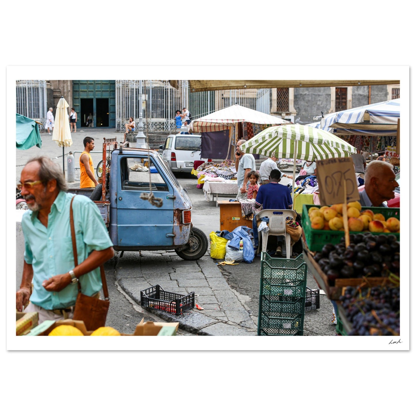 Street of Catania 2 - Classic Matte Paper Poster