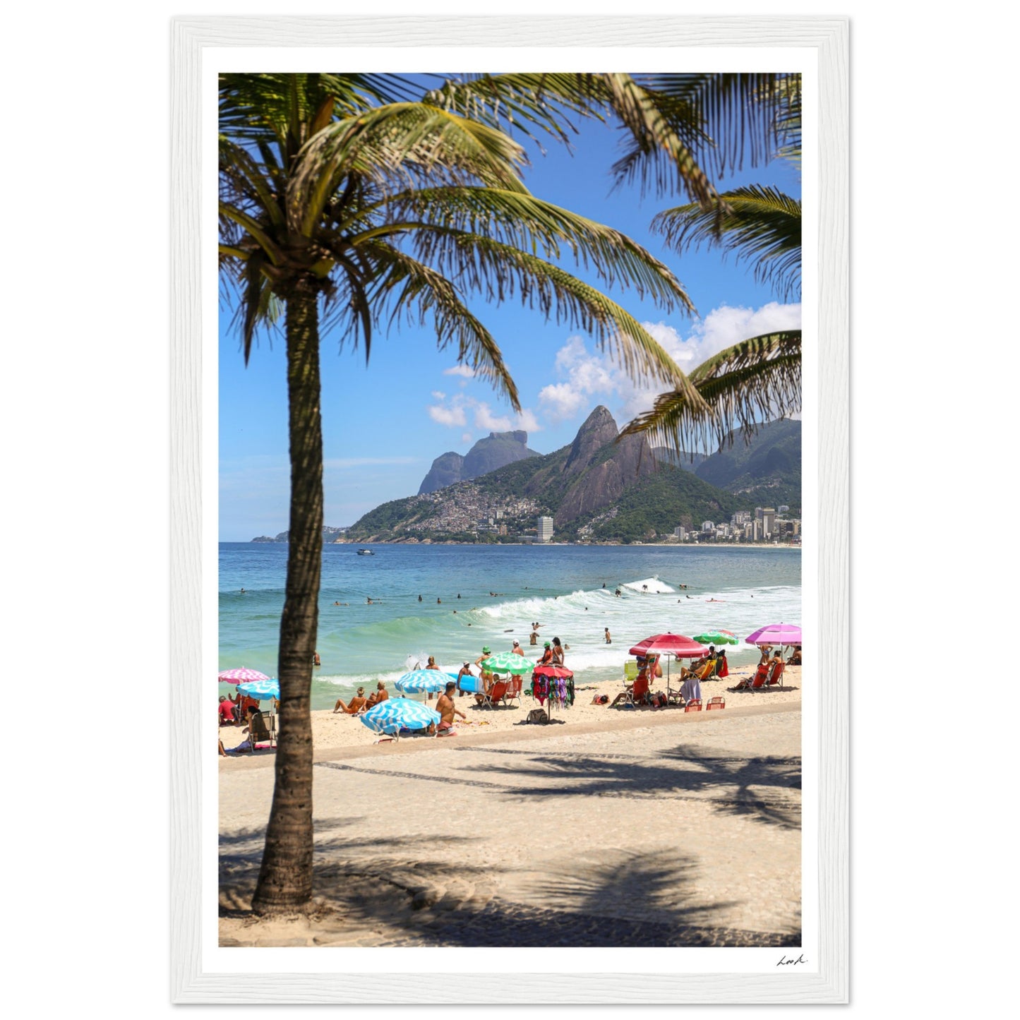 Dois Irmaos 2 - Premium Matte Paper Wooden Framed Poster