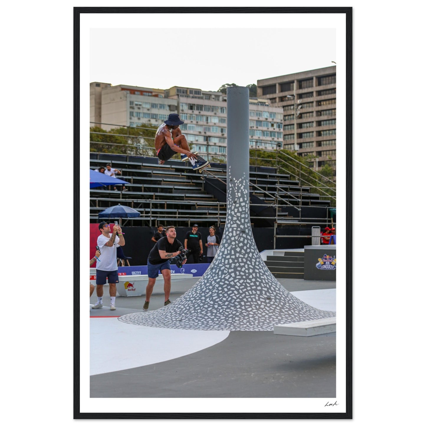 Rio Conquest - Premium Matte Paper Wooden Framed Poster